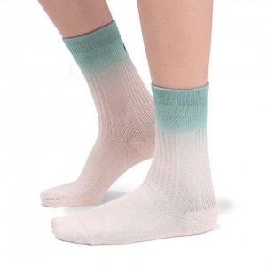 Calcetines On Cloud All-Day Hombre Turquesa Rosas | MX 3771DN