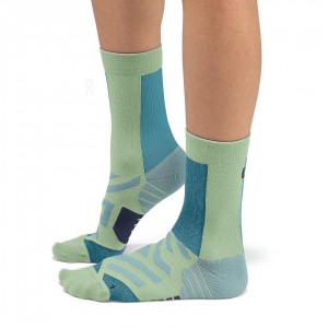 Calcetines On Cloud Performance High Mujer Verdes | MX 3323NB