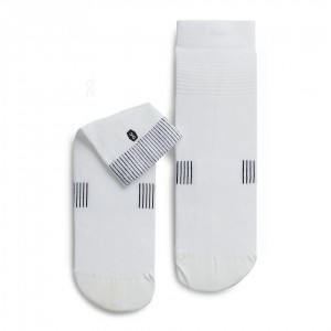 Calcetines On Cloud Ultralight Mid Hombre Blancos | MX 3790SO