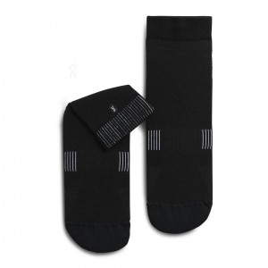 Calcetines On Cloud Ultralight Mid Hombre Negros | MX 3791AP