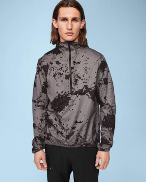 Chamarras On Cloud Impermeables Anorak Hombre Grises | MX 3647YU