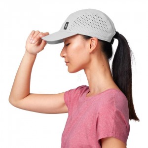 Gorra On Cloud Ligeros Mujer Grises Claro | MX 3336DN