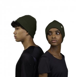 Gorro On Cloud Merino Hombre Verde Oliva | MX 3807WY