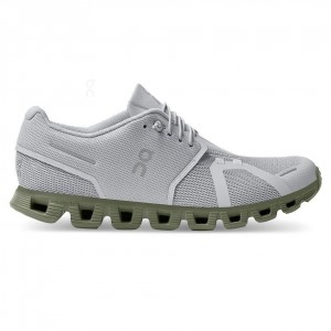 Tenis On Cloud Cloud 5 Hombre Grises Verde Oliva | MX 3453KI