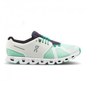 Tenis On Cloud Cloud 5 Push Hombre Blancos Verdes | MX 3529DN