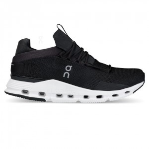 Tenis On Cloud Cloudnova Hombre Negros Blancos | MX 3488OR