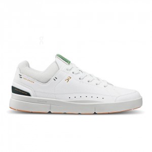 Tenis On Cloud THE ROGER Centre Court Hombre Blancos Verdes | MX 3533HK