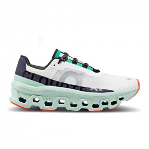 Tenis Para Correr En Carretera On Cloud Cloudmonster Mujer Turquesa Blancos | MX 2983AP