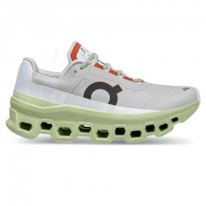 Tenis Para Correr En Carretera On Cloud Cloudmonster Mujer Grises Verdes | MX 2987UT