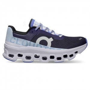 Tenis Para Correr En Carretera On Cloud Cloudmonster Mujer Blancos Negros Azules | MX 2988YU