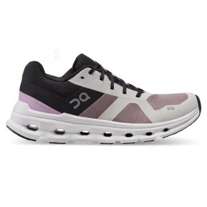 Tenis Para Correr En Carretera On Cloud Cloudrunner Mujer Rosas Negros | MX 3009EX