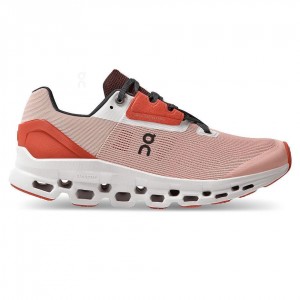 Tenis Para Correr En Carretera On Cloud Cloudstratus Mujer Rosas | MX 3012MA