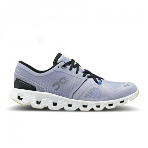 Tenis Para Correr En Carretera On Cloud Cloud X 3 Mujer Azules Claro | MX 3017XF