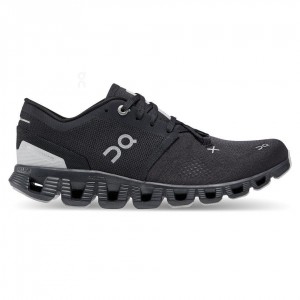 Tenis Para Correr En Carretera On Cloud Cloud X 3 Mujer Negros | MX 3023GL