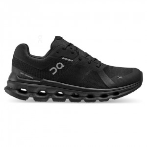 Tenis Para Correr En Carretera On Cloud Cloudrunner Impermeables Mujer Negros | MX 3032YU