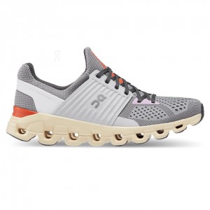 Tenis Para Correr En Carretera On Cloud Cloudswift Mujer Grises Beige | MX 3034RW