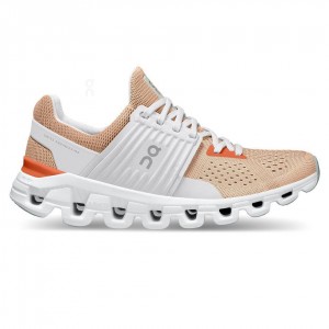 Tenis Para Correr En Carretera On Cloud Cloudswift Mujer Dorados | MX 3045LH