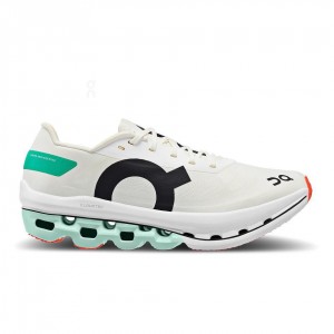 Tenis Para Correr En Carretera On Cloud Cloudboom Echo Mujer Blancos Turquesa | MX 3056OR