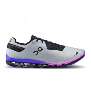 Tenis Para Correr En Carretera On Cloud Cloudflash Sensa Hombre Grises Morados | MX 3358OR