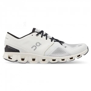 Tenis Para Correr En Carretera On Cloud Cloud X 3 Hombre Blancos Negros | MX 3394NB