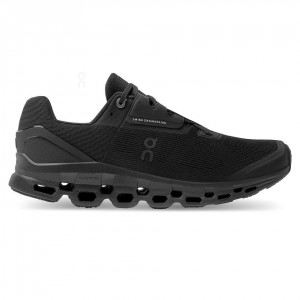 Tenis Para Correr En Carretera On Cloud Cloudstratus Hombre Negros | MX 3400LH