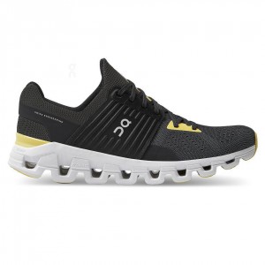 Tenis Para Correr En Carretera On Cloud Cloudswift Hombre Negros Amarillos | MX 3416RW