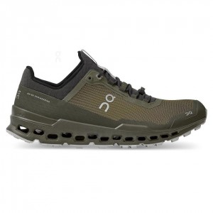 Tenis Trail Running On Cloud Cloudultra Hombre Verde Oliva | MX 3616SO