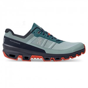 Tenis Trail Running On Cloud Cloudventure Hombre Turquesa | MX 3601MA