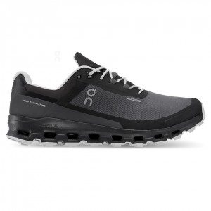 Tenis Trail Running On Cloud Cloudvista Impermeables Hombre Negros | MX 3604VD