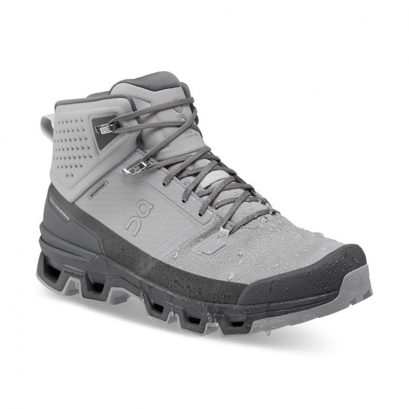 Botas de Montaña On Cloud Cloudrock 2 Impermeables Hombre Grises | MX 3572RW