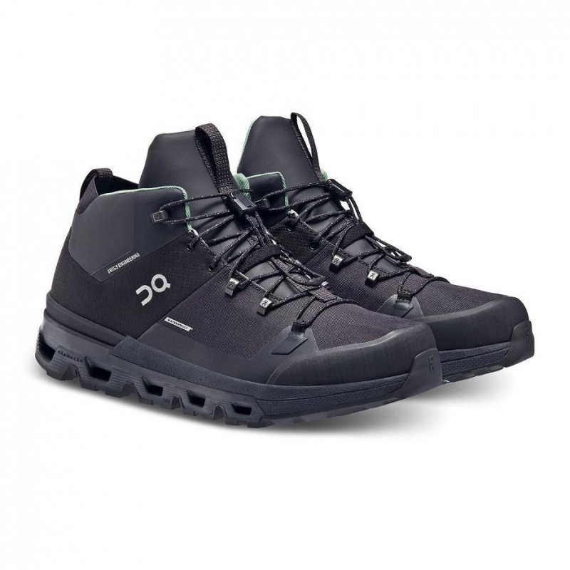 Botas de Montaña On Cloud Cloudtrax Impermeables Hombre Negros | MX 3574WY