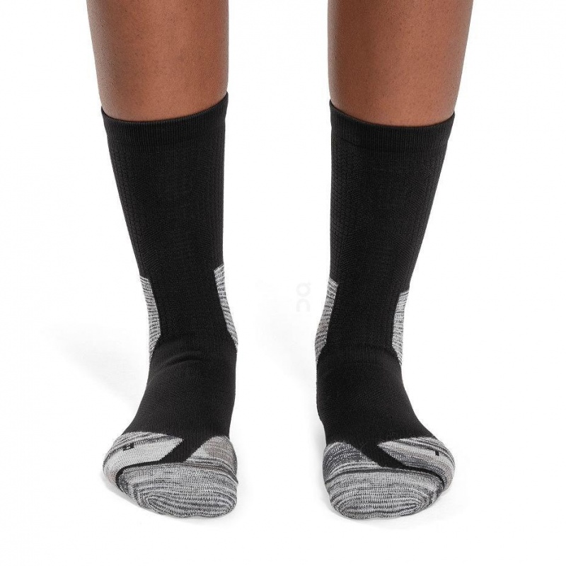 Calcetines On Cloud Explorer Merino Hombre Negros | MX 3756QZ