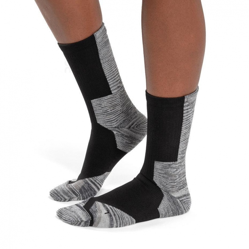 Calcetines On Cloud Explorer Merino Hombre Negros | MX 3756QZ