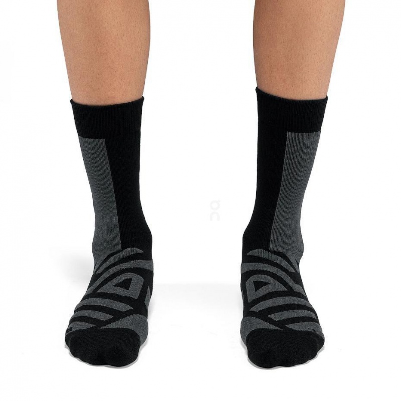 Calcetines On Cloud Performance High Hombre Negros | MX 3782WY