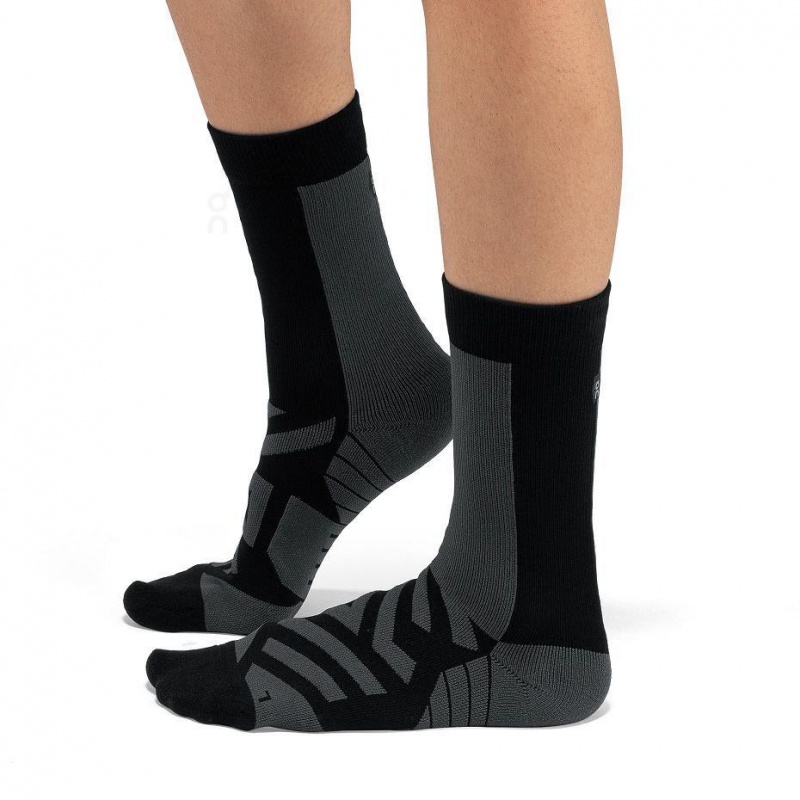 Calcetines On Cloud Performance High Hombre Negros | MX 3782WY