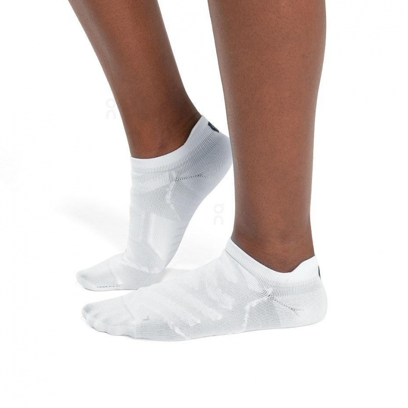 Calcetines On Cloud Performance Low Mujer Blancos | MX 3297NB