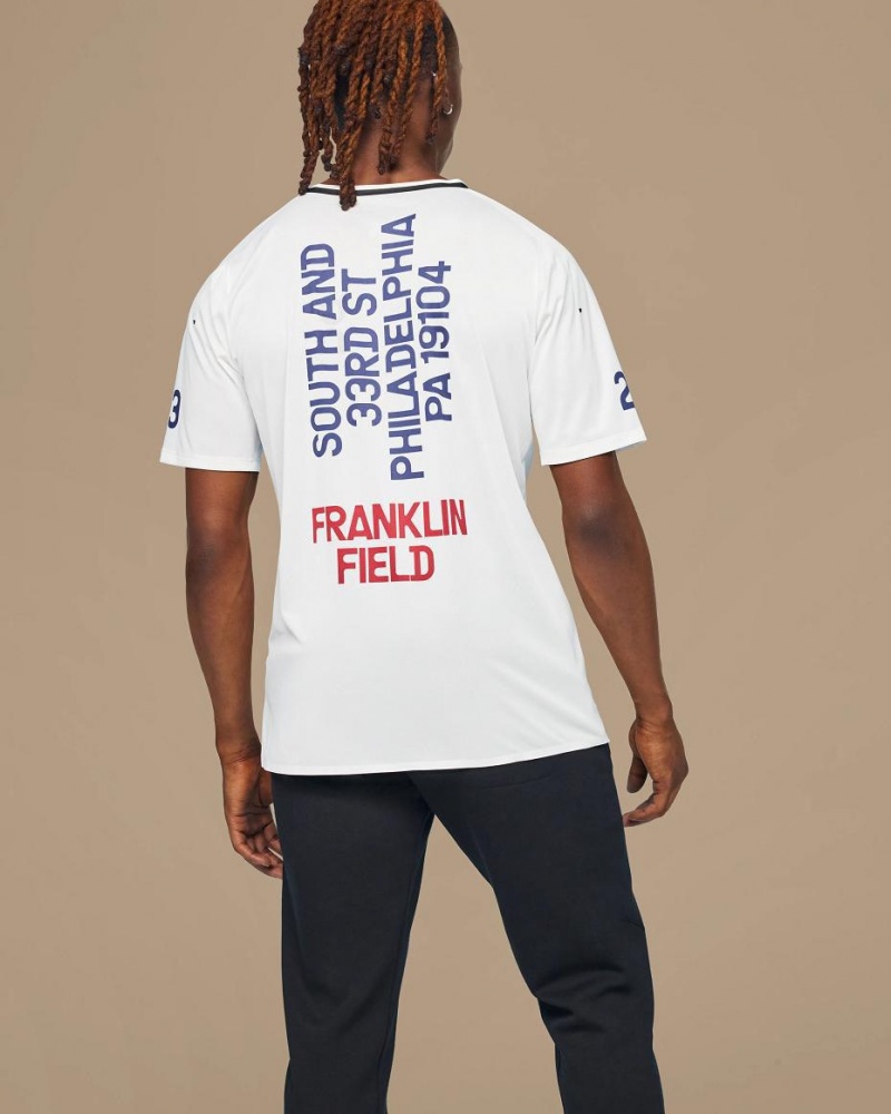 Camiseta On Cloud Penn Relays T Hombre Blancos | MX 3748OR