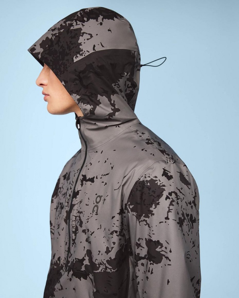 Chamarras On Cloud Impermeables Anorak Hombre Grises | MX 3647YU