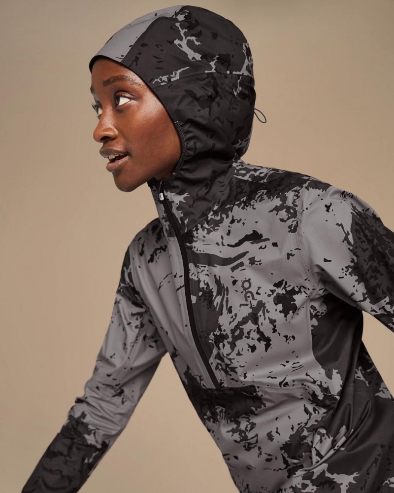 Chamarras On Cloud Impermeables Anorak Mujer Grises | MX 3252NB