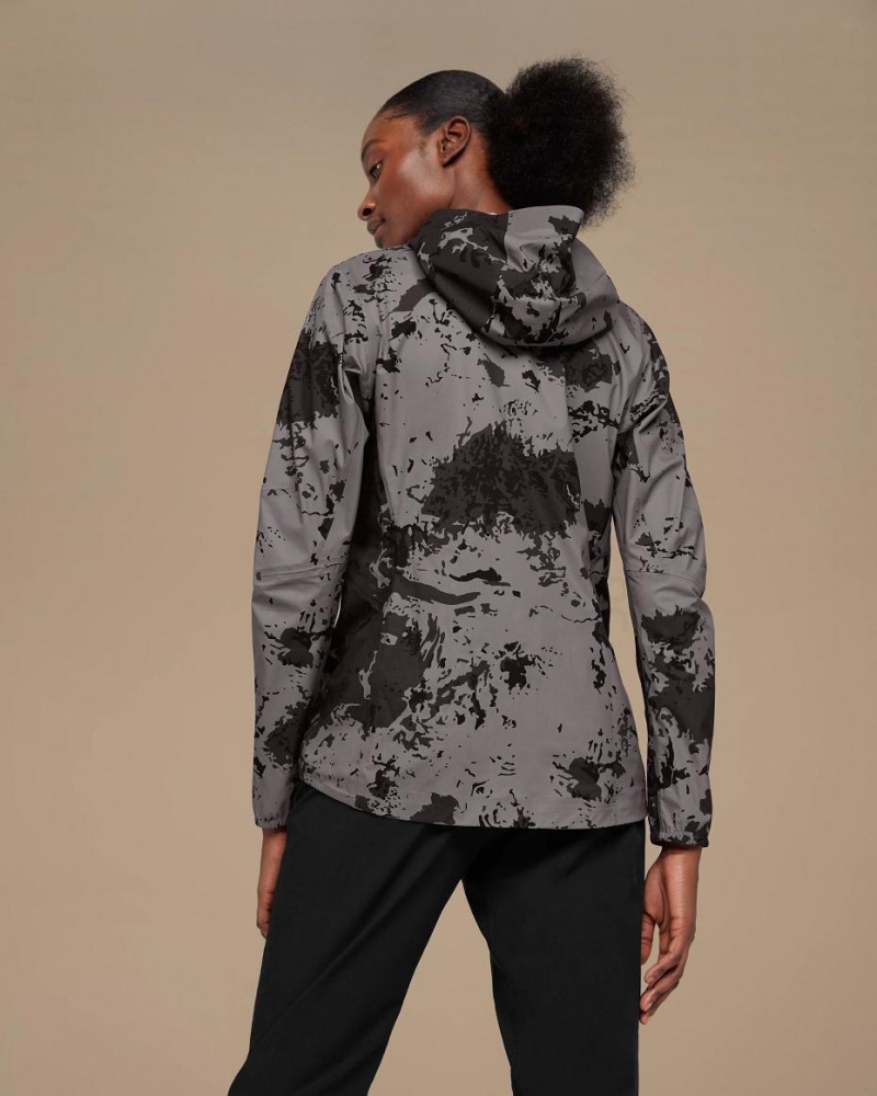 Chamarras On Cloud Impermeables Anorak Mujer Grises | MX 3252NB