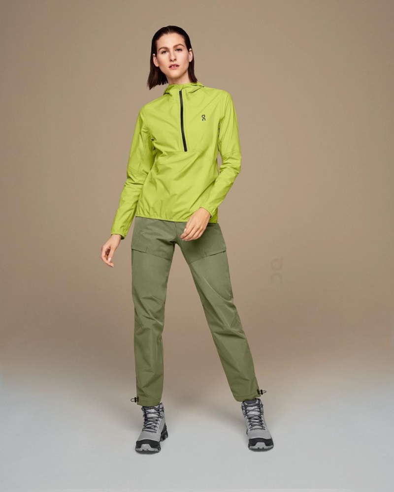 Chamarras On Cloud Impermeables Anorak Mujer Verdes | MX 3253BC