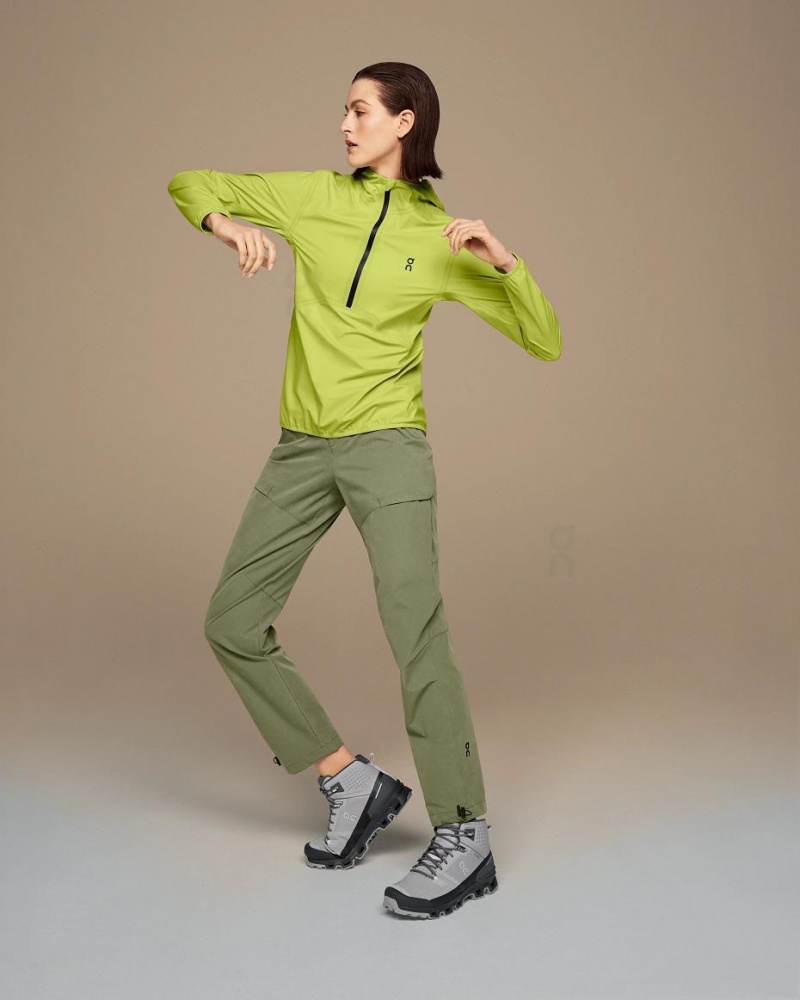 Chamarras On Cloud Impermeables Anorak Mujer Verdes | MX 3253BC