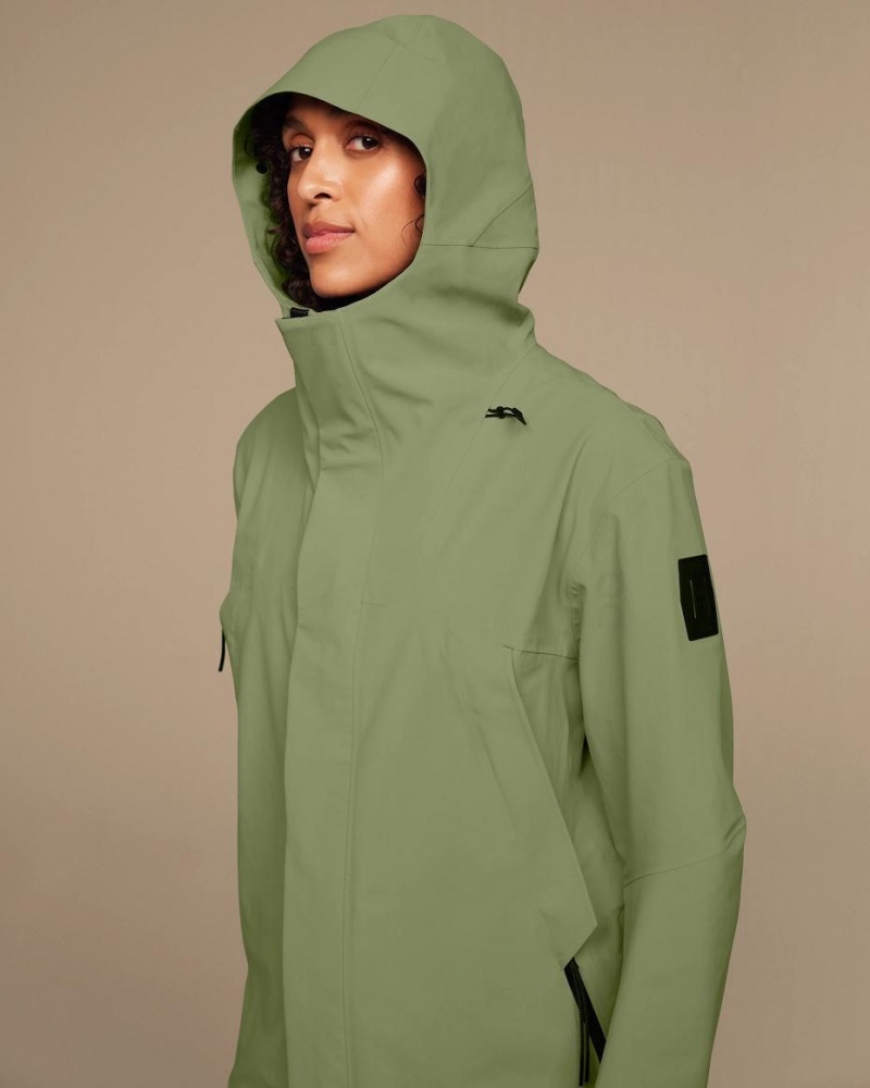 Chamarras On Cloud Parka Mujer Verde Oliva | MX 3262HK