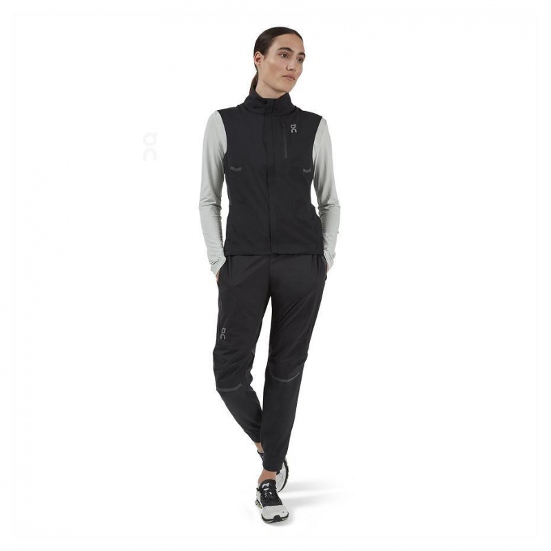 Chamarras On Cloud Weather Vest Mujer Negros | MX 3269OR