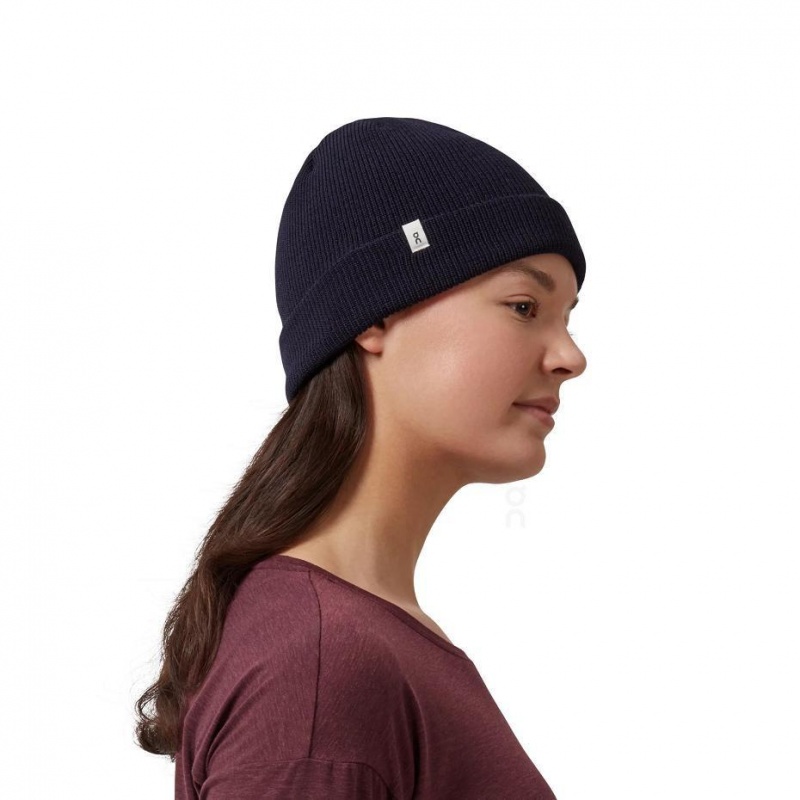 Gorro On Cloud Merino Hombre Azul Marino | MX 3804TV