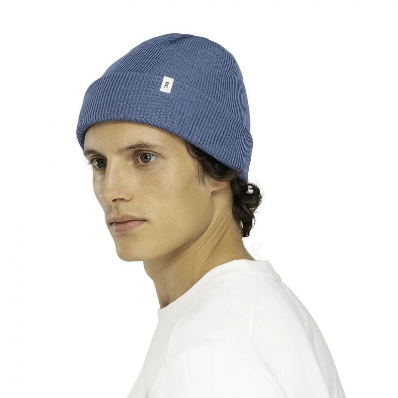 Gorro On Cloud Merino Hombre Azules | MX 3802UT