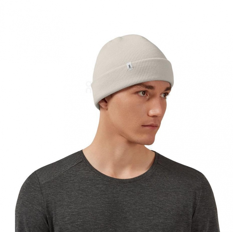 Gorro On Cloud Merino Hombre Beige | MX 3806EX