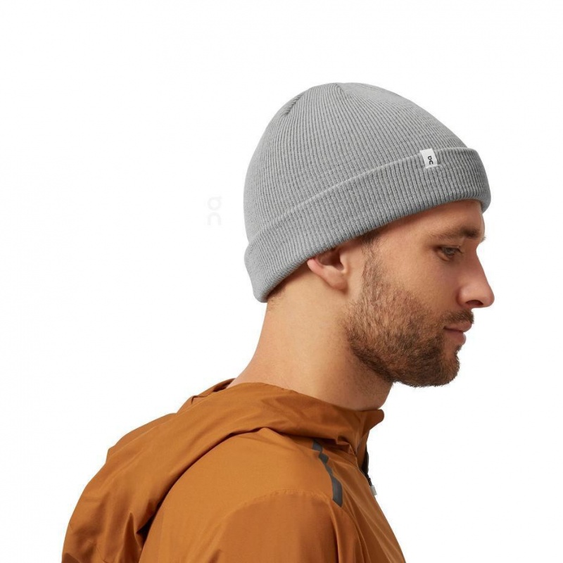 Gorro On Cloud Merino Hombre Grises | MX 3805RW