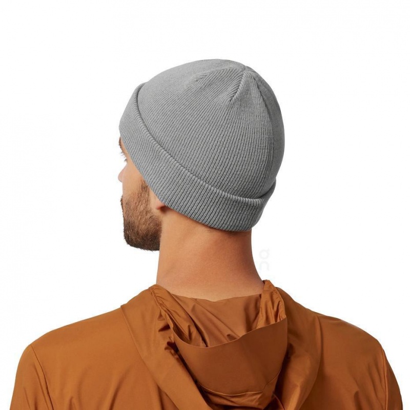 Gorro On Cloud Merino Hombre Grises | MX 3805RW