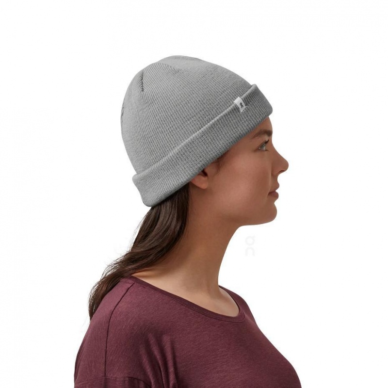 Gorro On Cloud Merino Hombre Grises | MX 3805RW